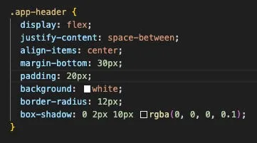 css example
