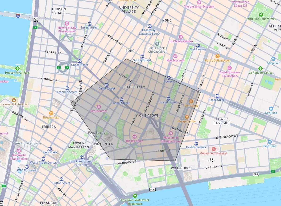 Geojson polygon